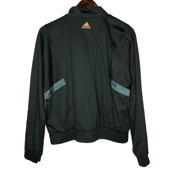NWT Adidas X Zoe Saldana Track Green Jacket Size XS - Picture 2 of 11